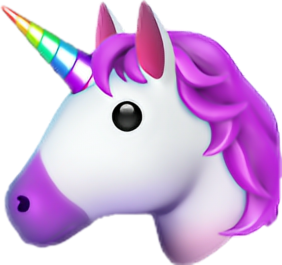 Unicorn Emoji No Background (572x537), Png Download