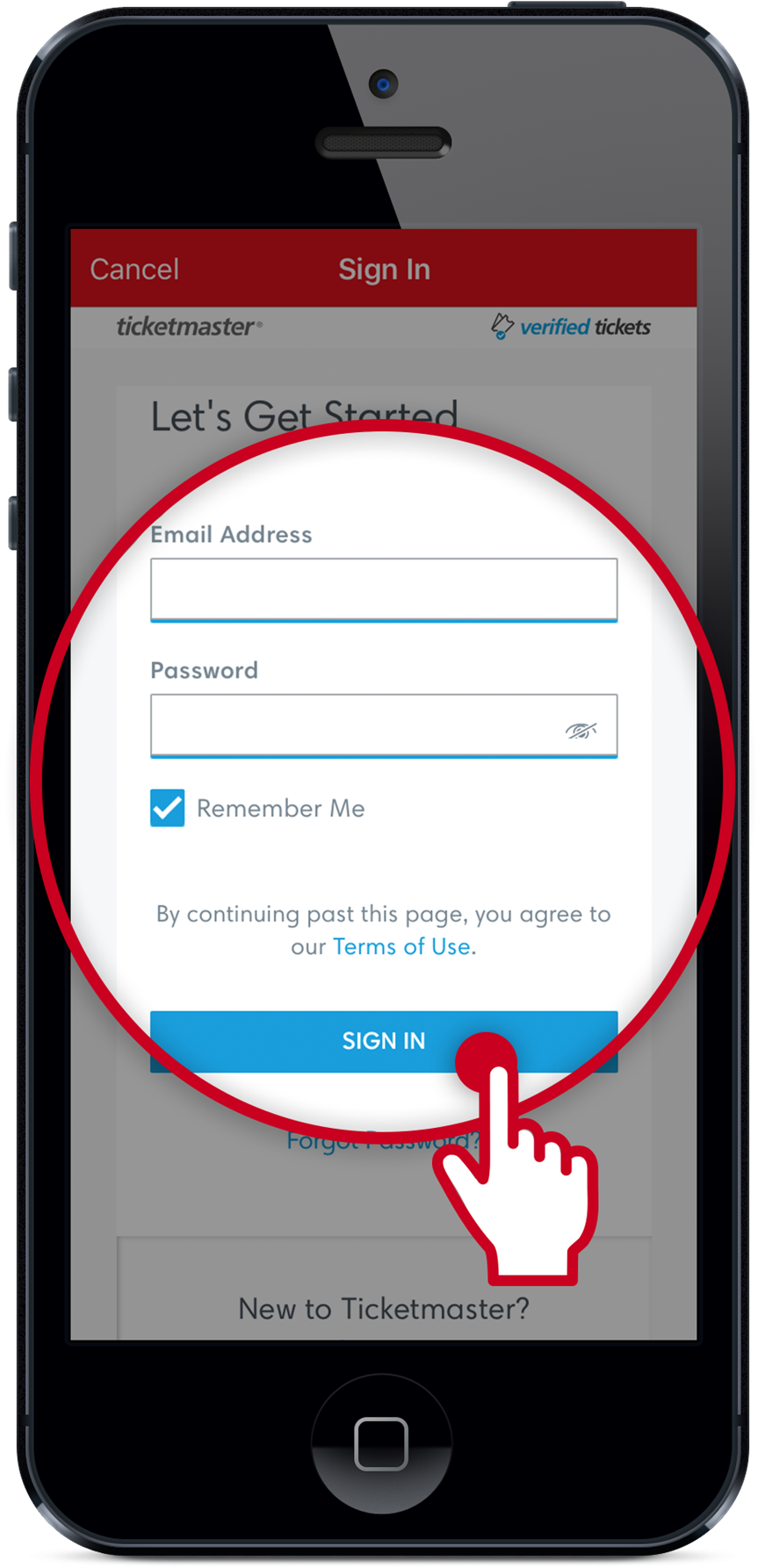 Enter Your Ticketmaster - Parking (1102x2000), Png Download