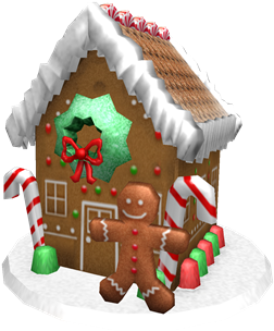 Gingerbread Top Hat - Gingerbread House (420x420), Png Download