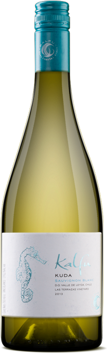 Kuda Sauvignon Blanc - Glass Bottle (217x740), Png Download