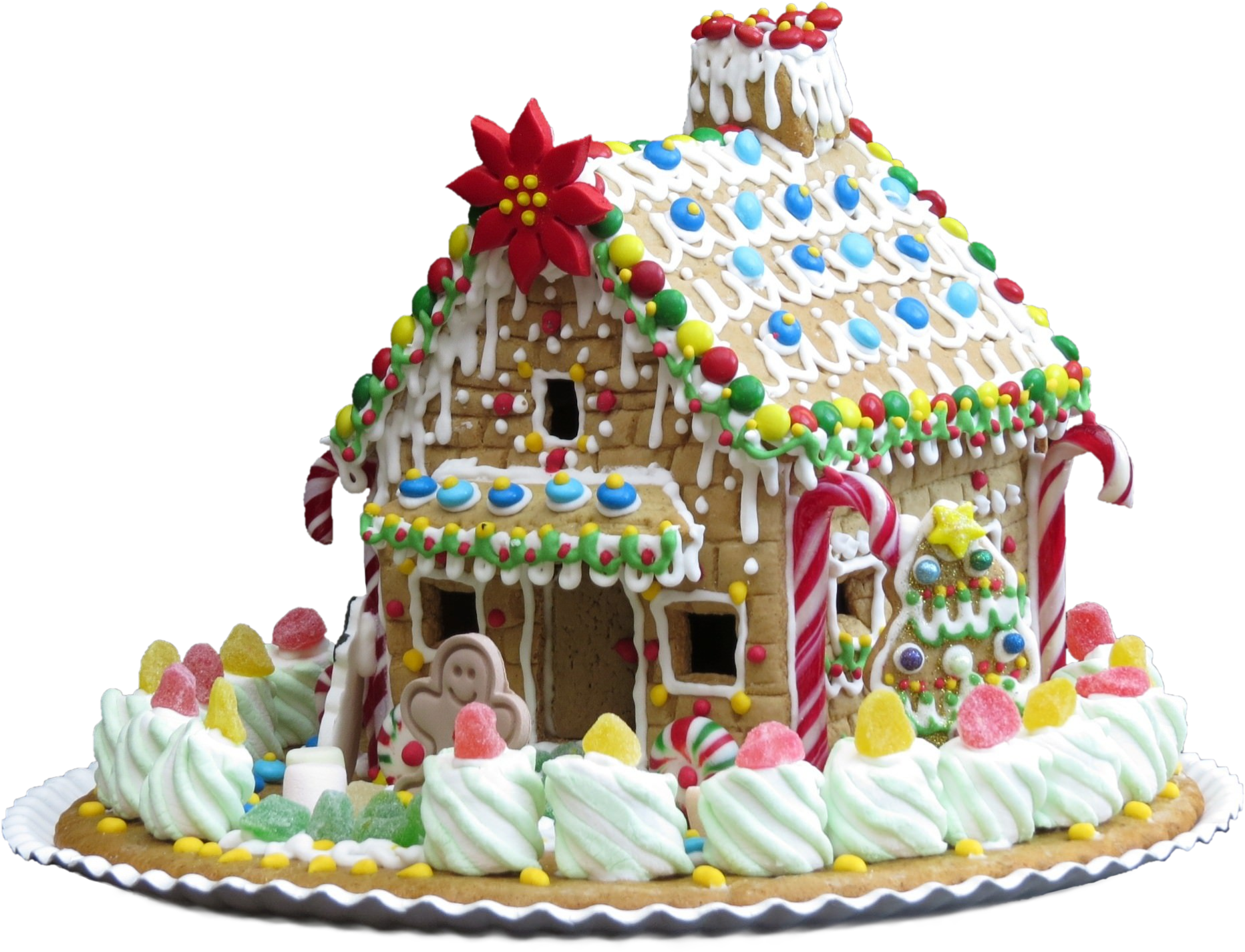 Objectgingerbread House - Holiday Recipe Gift Book Journal [book] (1897x1456), Png Download