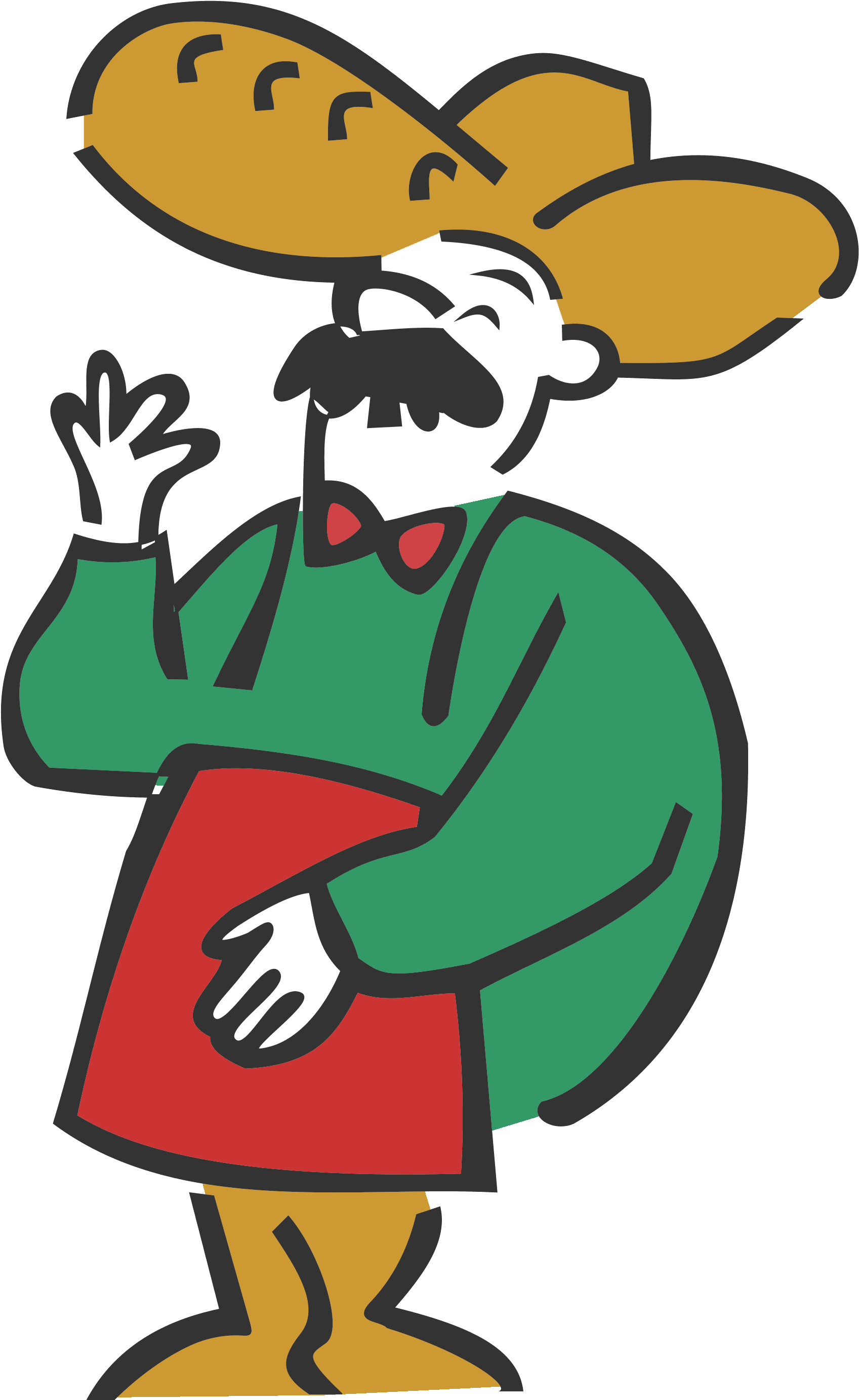 El Bigote Mexicano - Mexicano Png (3000x3000), Png Download