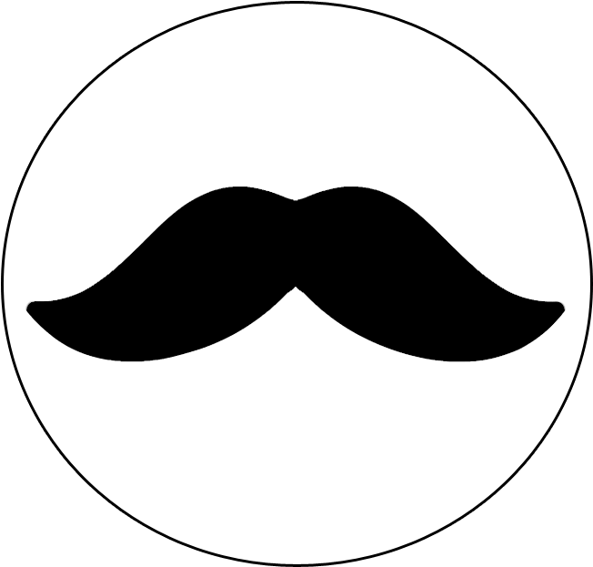 El Bigote - Bigotes En Blanco (660x630), Png Download