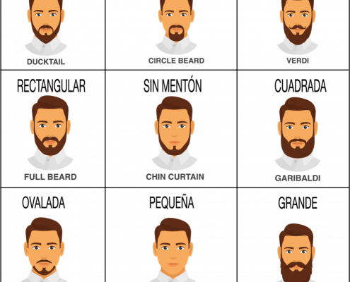 Descubre Tu Barba - Barba Bigote (495x400), Png Download