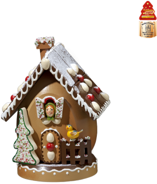 Gingerbread Witch's House, Smoky - Rothenburg Ob Der Tauber (390x390), Png Download