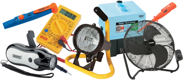 Gibb Tools Png Freeuse - Electrical Tools Images Png (640x280), Png Download