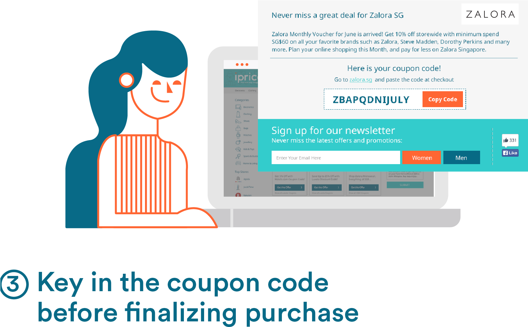 Shopee Ph Promo Code 2017 (1696x1087), Png Download