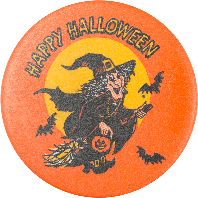 Happy Halloween Witch - Museum (1000x942), Png Download