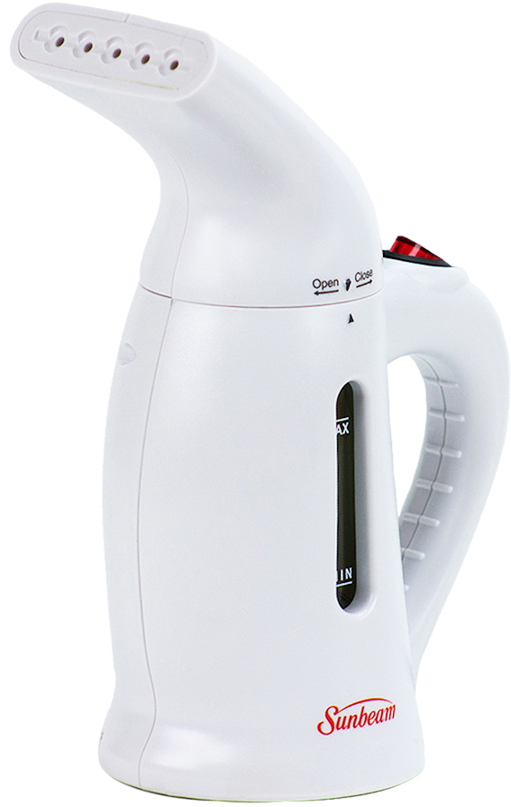 Sunbeam Sb51w Handheld Compact Fabric And Garment Steamer - Kettle (577x932), Png Download