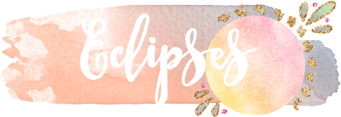 Eclipses - Label (566x284), Png Download