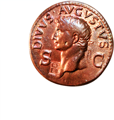 Dupondio De Bronce De Roma - Rome (620x620), Png Download