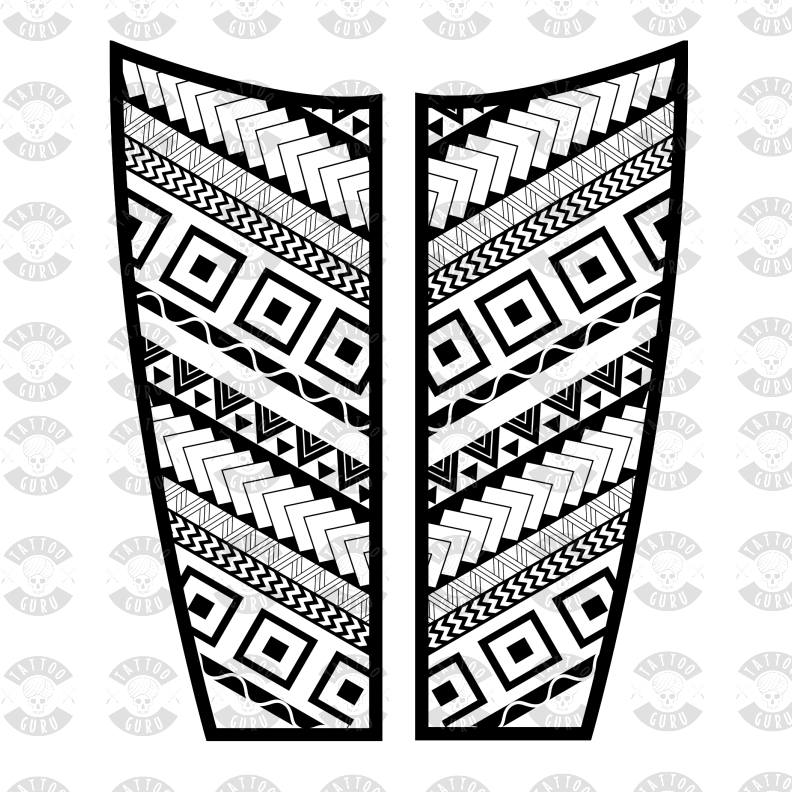 Tattoo Maori Bein Wade - Tatuajes Maori (792x792), Png Download