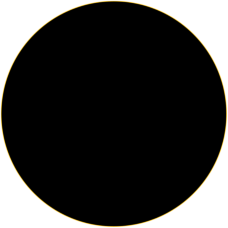 This Picture Of The August 11, 1999 Solar Eclipse Was - Black Dot Transparent Background (770x770), Png Download