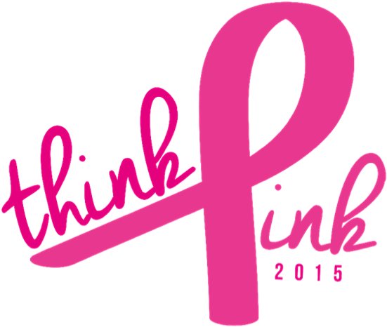 Brebreast Cancer Awareness Think Pink (572x479), Png Download