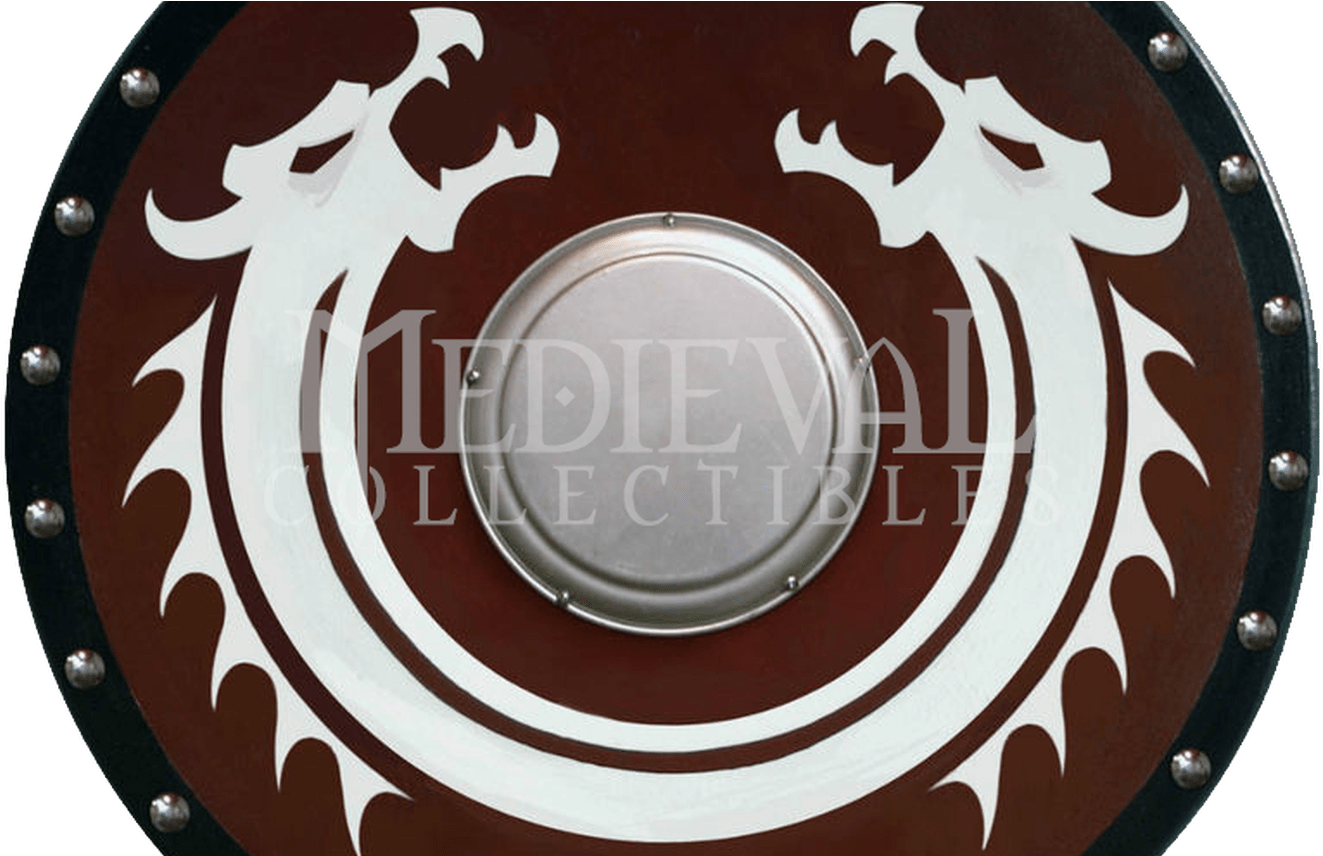 Wooden Shields, Medieval Wooden Shield, And Wooden - Viking Shield Design Ideas (1368x855), Png Download
