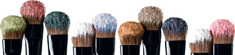 Brocha Para Aplicar Sombras En La Cuenca (780x184), Png Download