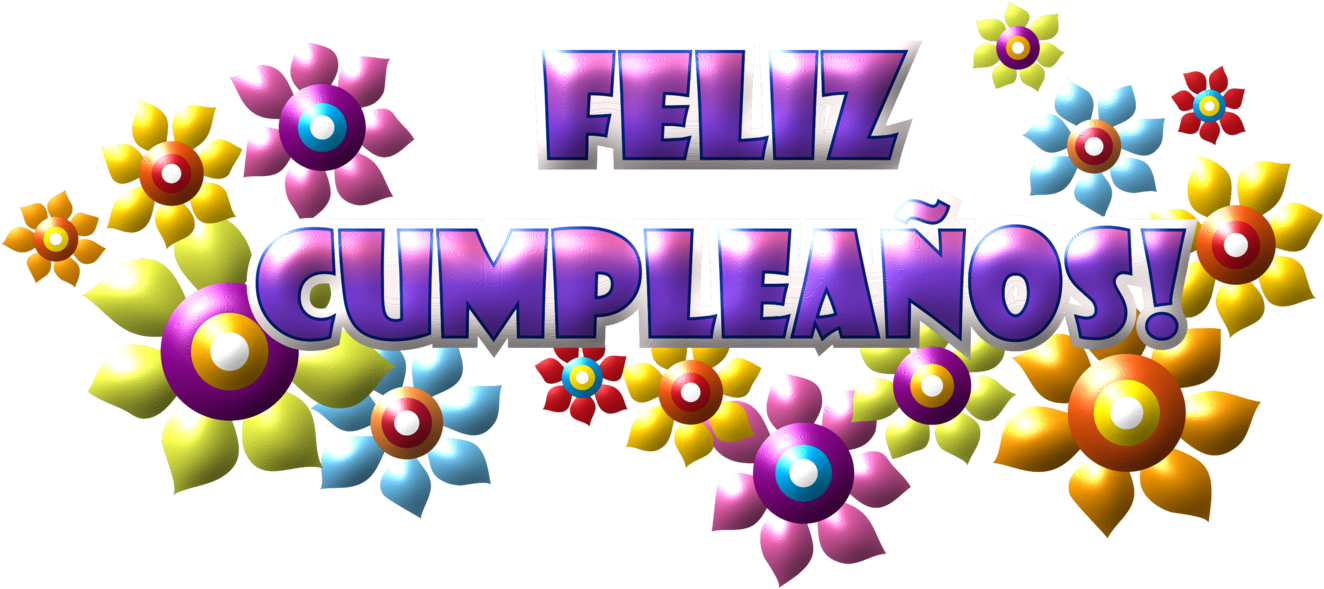 Feliz Cumpleaños Texto Png - Graphic Design (1333x600), Png Download
