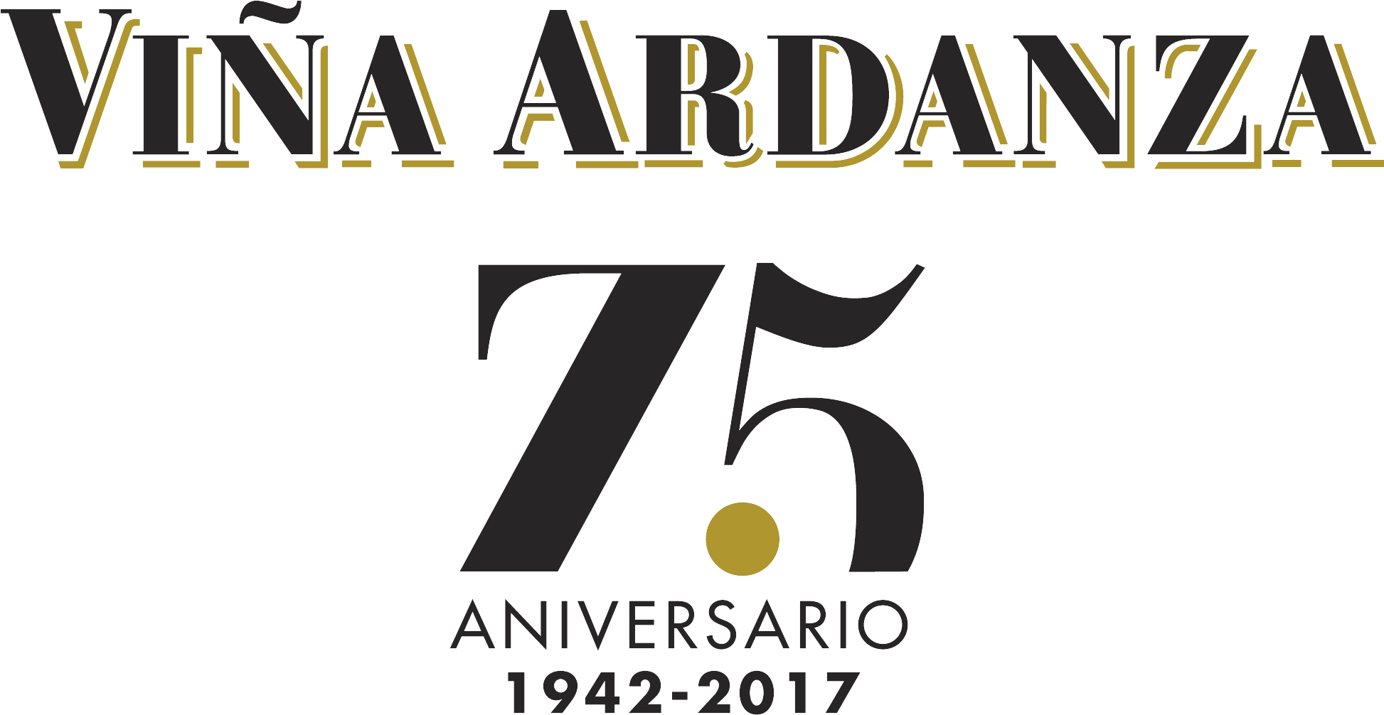 Este 2017 Celebramos El 75 Aniversario De Nuestra Marca - La Rioja Alta Vina Ardanza Reserva, Rioja (vintage (2362x1181), Png Download