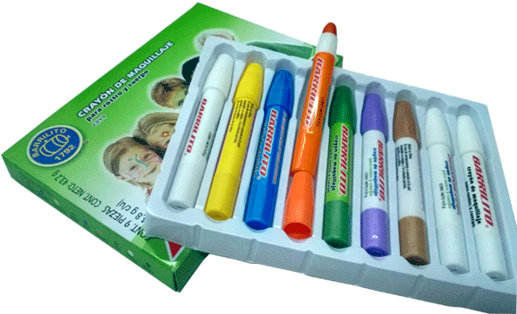 Crayones De Maquillaje - Plastic (600x600), Png Download