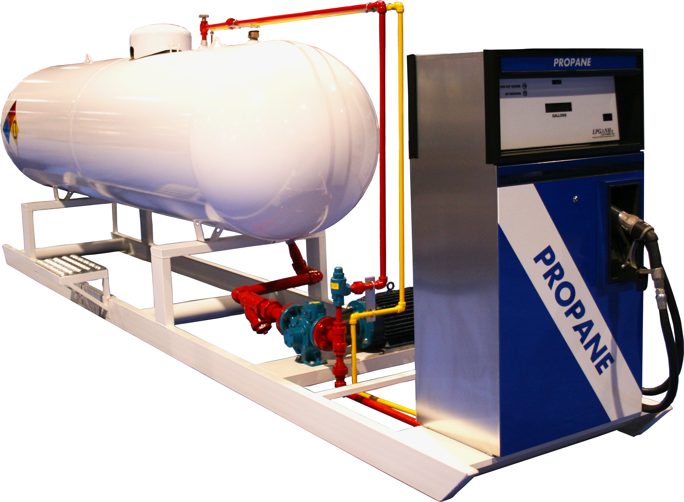Autogas Dispenser - Propane Autogas Dispenser (2247x1674), Png Download