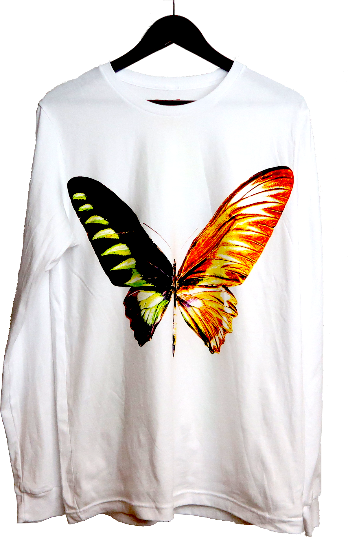 Playboi Carti Butterfly Long Sleeve - Sleeve (1285x1880), Png Download