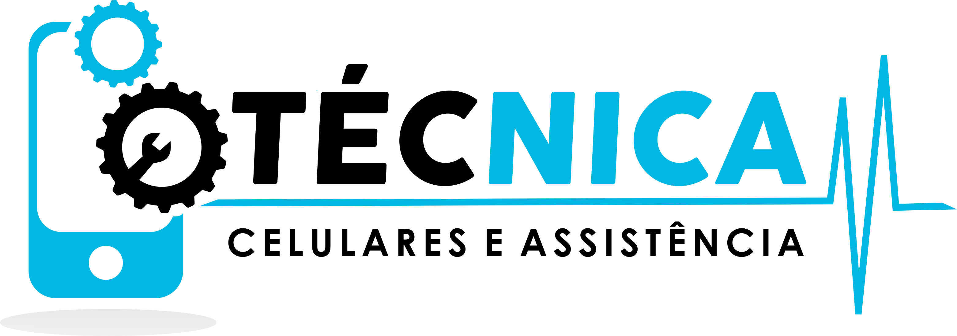 Técnica Celulares Assistência - Assistencia Celular (3125x1099), Png Download