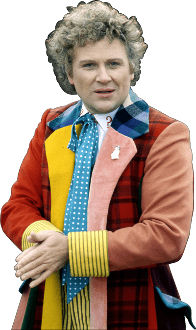 Show Full Image In Flipping Set Of Different Sized - Doctor Who Colin Baker Png (400x673), Png Download