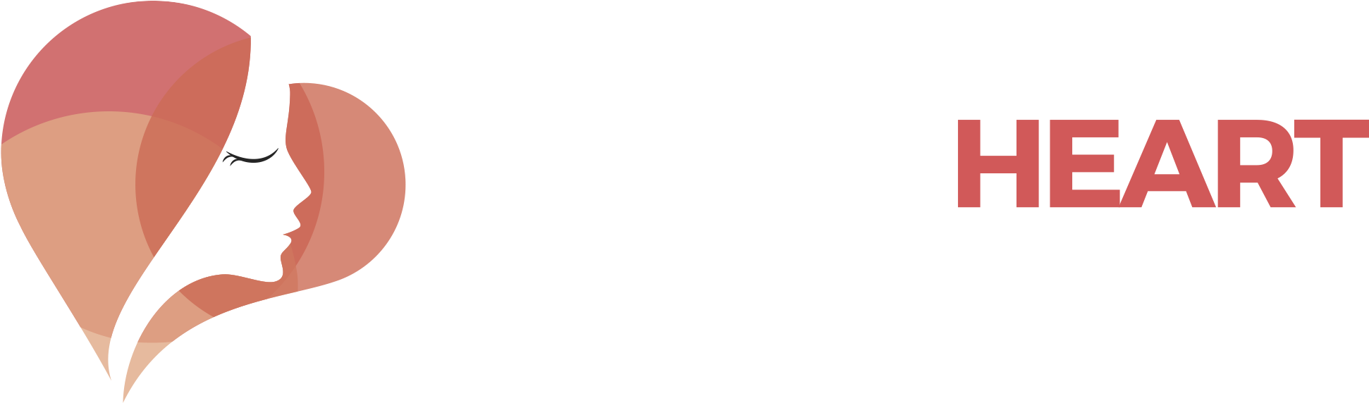 Beautiful Heart Woman Wellness - Circle (2161x605), Png Download