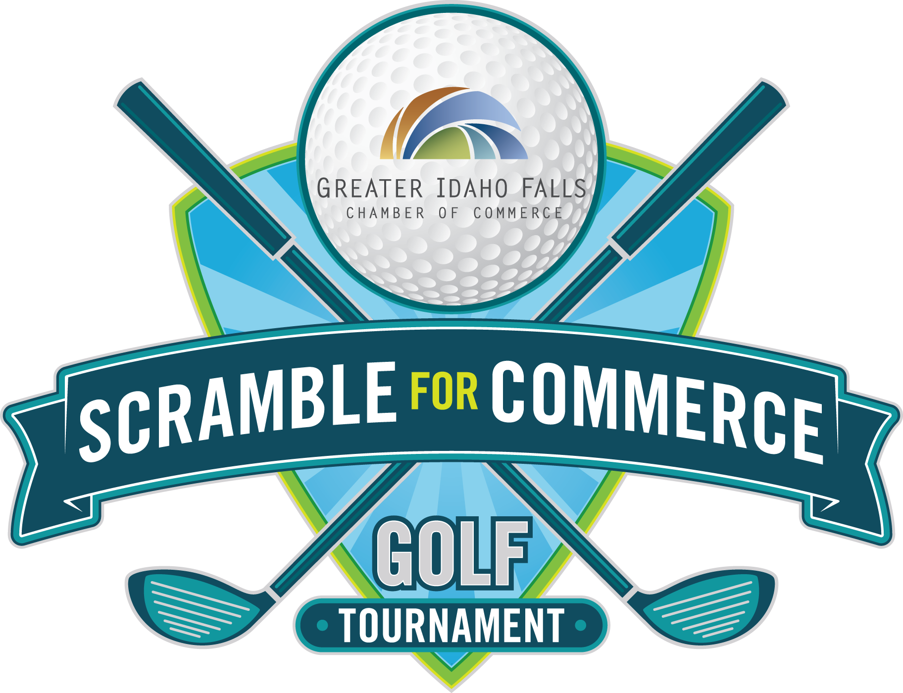 Golf Tournament Logo - Charity Golf Tournament Logo (1824x1400), Png Download