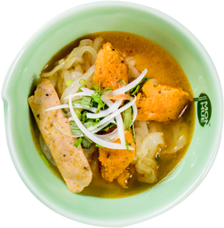 Nam Pho House Noodles Soup With Crabs Paste - Takoya (1000x1000), Png Download