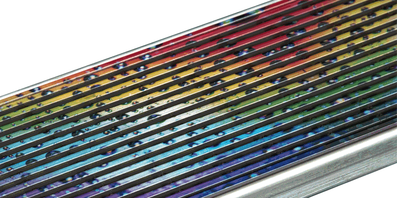 Printed Stainless Steel - Parallel (801x400), Png Download