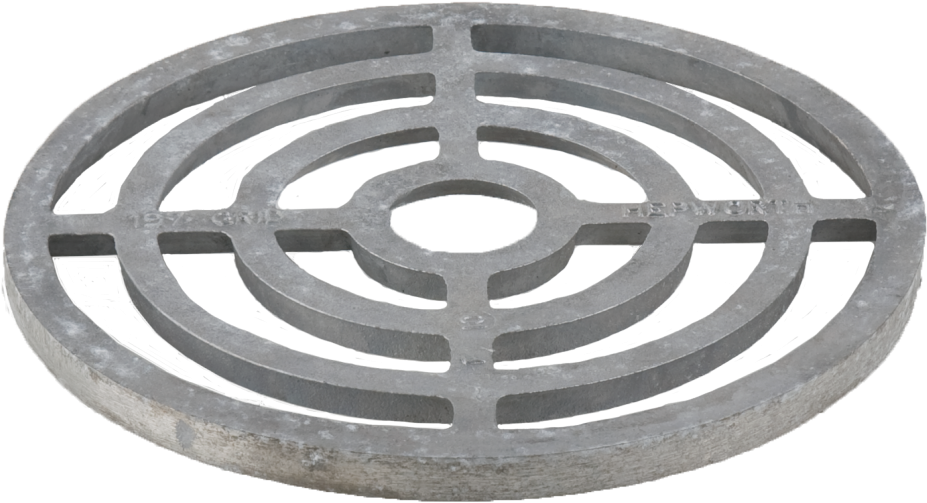 Round Alloy Gully Grates - Alloy (1120x1120), Png Download