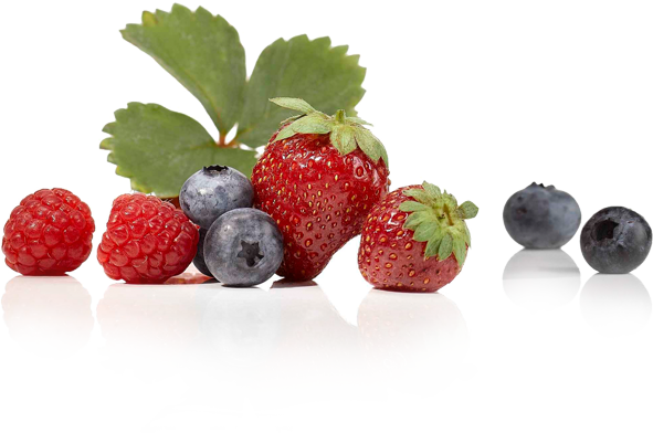 Combines Soy Proteins With A Yummy Mixed Berries Flavour - Mixed Berries Png (591x392), Png Download