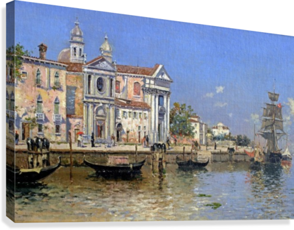 A Memory Of Venice Canvas Print - Venice (429x336), Png Download