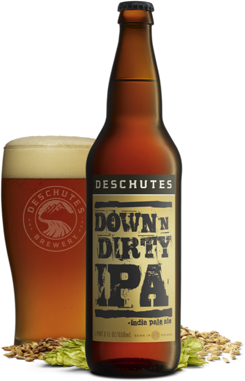 Come On Out To Deschutes Brewery For The Dirty Half - Deschutes Down N Dirty Ipa (560x866), Png Download