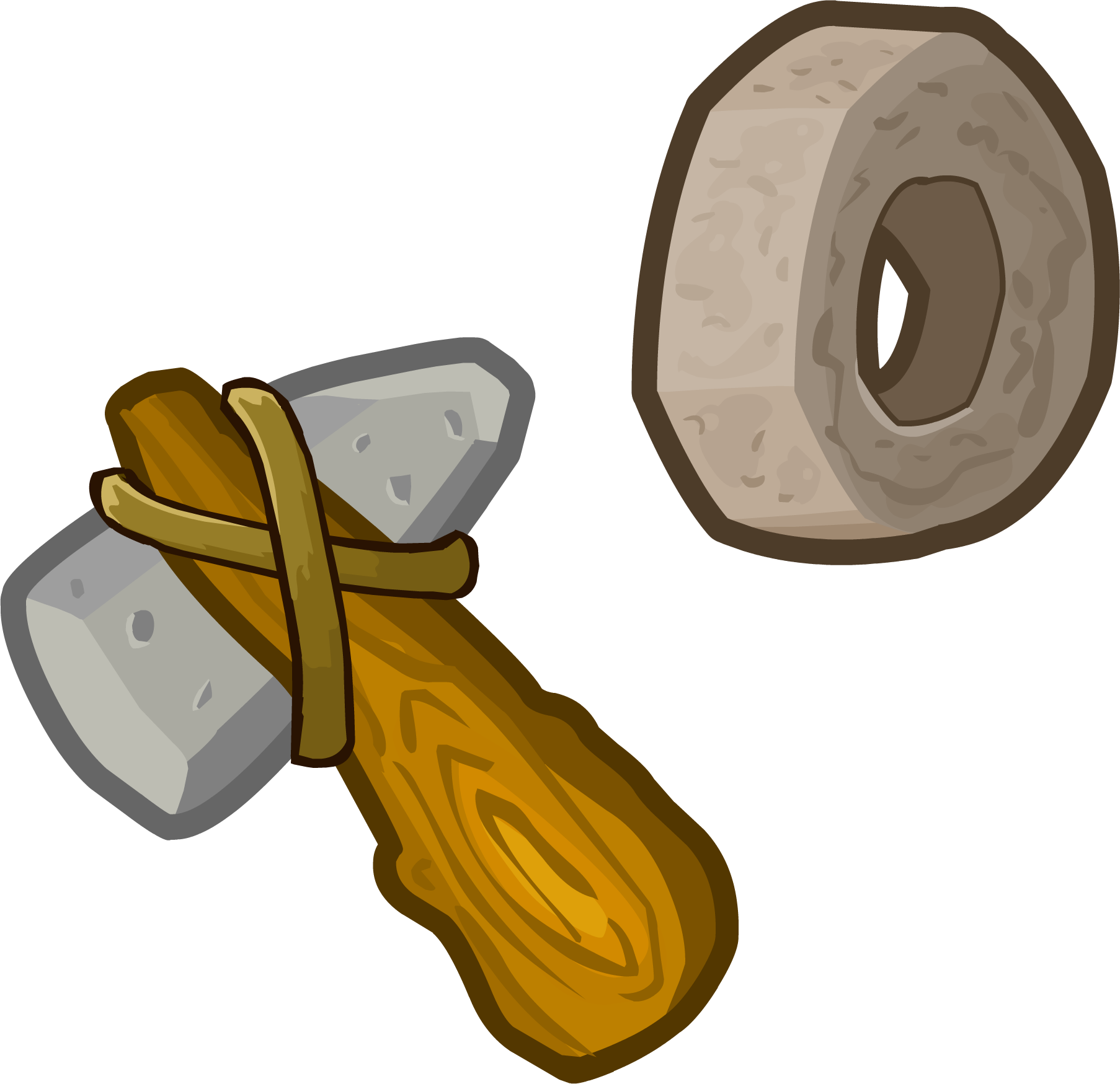 Prehistoric 2014 Emoticons Hammer - Imagenes De La Prehistoria Animadas (1806x1749), Png Download