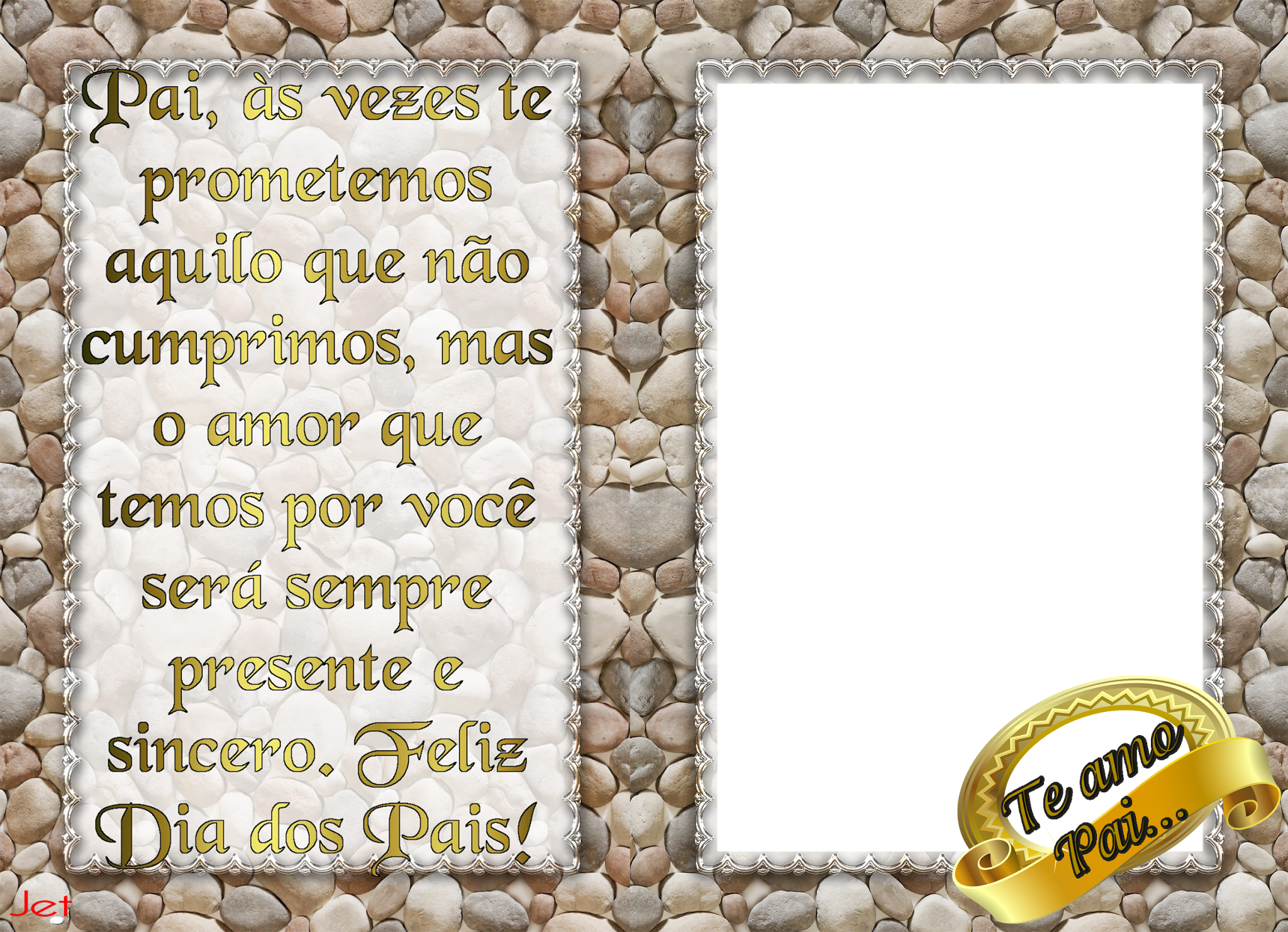 Dia Dos Pais Moldura (2048x1482), Png Download