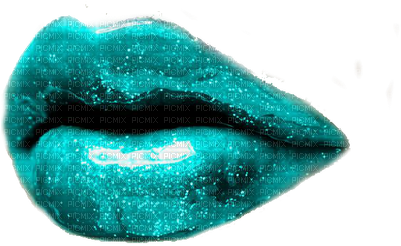 Labios Turquesa - Close Up Photos Of Facial Features (400x300), Png Download