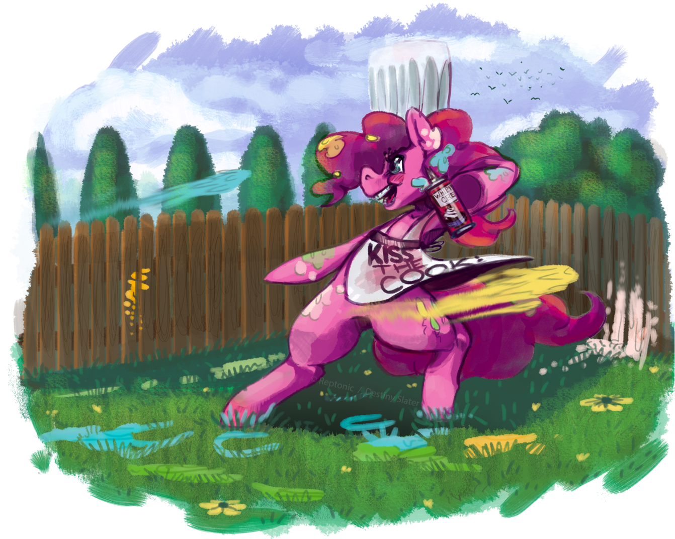 Cookout Battle - Illustration (1600x1188), Png Download