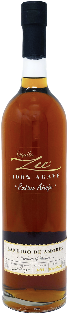 Tequila Zee Bandido De Amores White Label Extra Anejo - Tequila (960x1280), Png Download