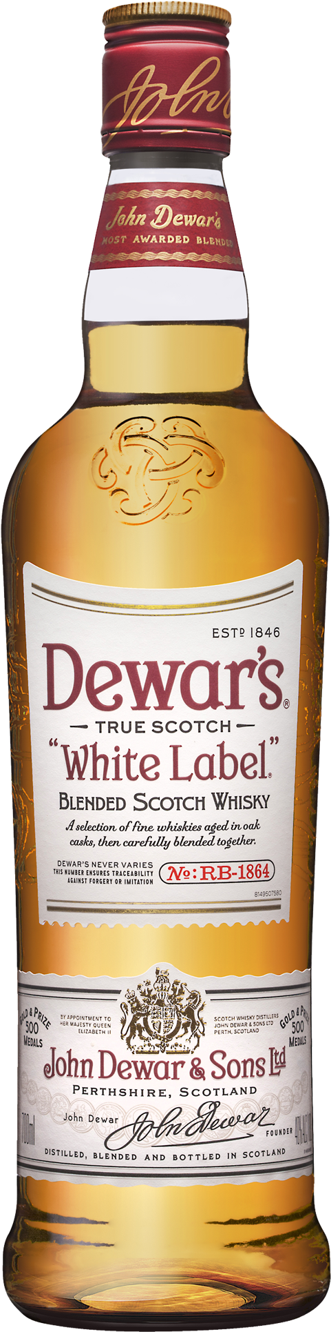 Download Dewar S White Label Scotch Whisky 700ml Bottle Dewar S White Label Scotch Whisky Full Size Png Image Pngkit