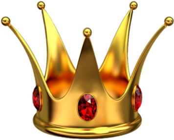 Coroa Em Png - Gold Crown Clear Background (500x450), Png Download