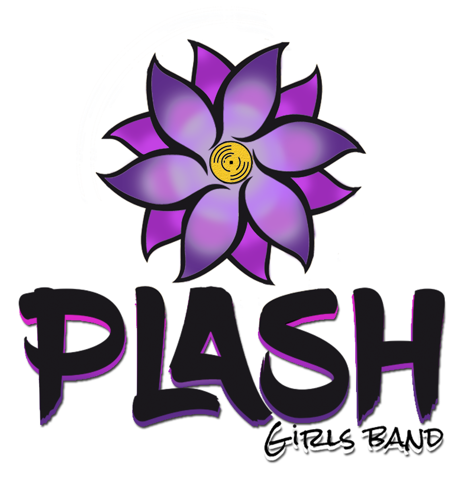 Plash La Bandadechicas - Graphic Design (2480x1793), Png Download