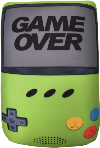 Picture Of Game Over Microbead Pillow - Mobile Phone (550x550), Png Download