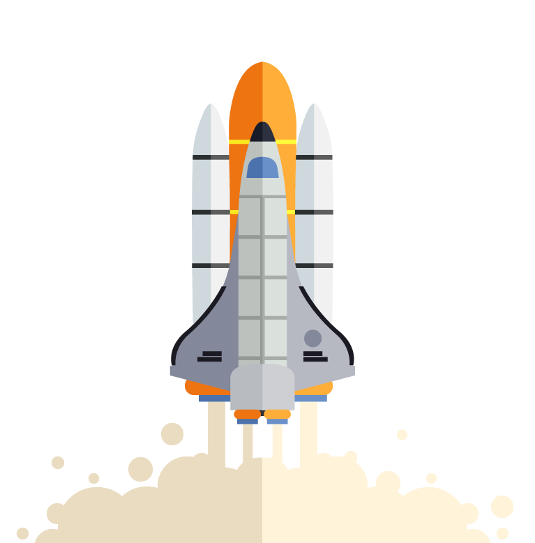 Launch - Rocket (800x800), Png Download