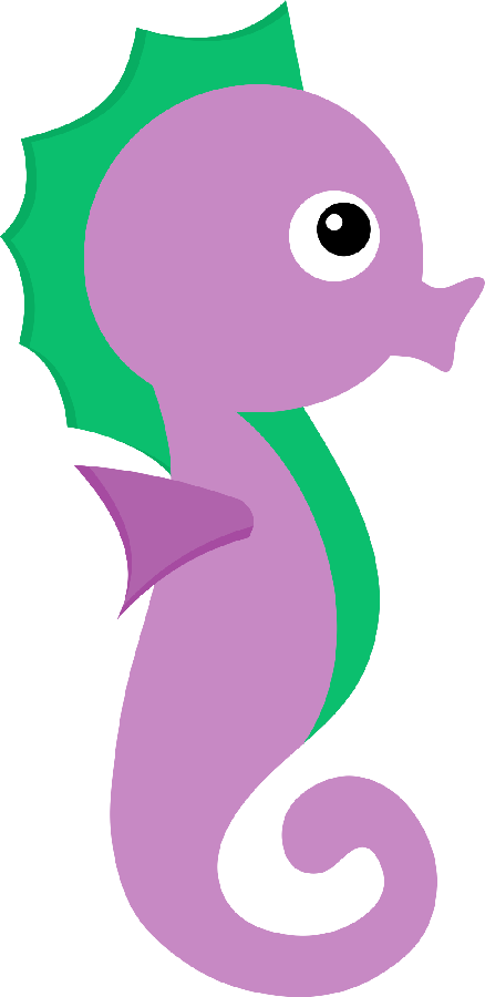 Image Free Library Minus Say Hello Birthday Party Pinterest - Animales De La Sirenita (438x900), Png Download