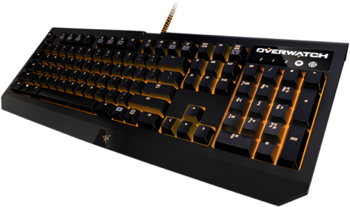 Overwatch Razer Blackwidow Chroma Gaming Keyboard - Overwatch Blackwidow Chroma Gaming Keyboard (550x550), Png Download