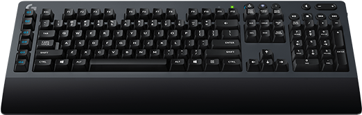 Wireless Mechanical Gaming Keyboard - Logitech G613 Wireless Mechanical Gaming Keyboard (521x342), Png Download