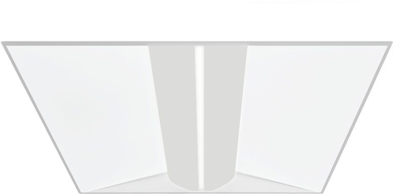 Go Led Fixture Architectural Troffer - Darkness (1000x1000), Png Download