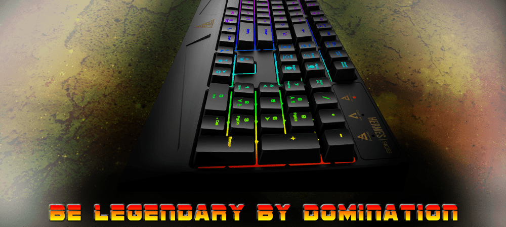 When It Comes To Buying A New Gaming Keyboard, You - Gamdias Gamdias Hermes Gkb1050 Usb Mechanical Keyboard (1000x450), Png Download